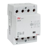 Контактор модульный КМ 63А 3NO+1NC 230VAC (3 мод.) AVERES EKF km-av-3-63-31-230V фото