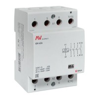 Контактор модульный КМ 63А 4NO 230VAC (3 мод.) AVERES EKF km-av-3-63-40-230V фото