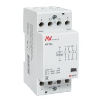 Контактор модульный КМ 25А 2NC+2NO 24VAC (2 мод.) AVERES EKF km-av-2-25-22-24V фото