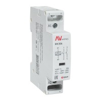 Контактор модульный КМ 25А 2NО 230VAC (1 мод.) AVERES EKF km-av-1-25-20-230V фото