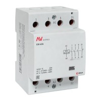 Контактор модульный КМ 40А 3NO+1NC 230VAC (3 мод.) AVERES EKF km-av-3-40-31-230V фото