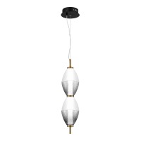 ST LUCE SL6130.403.15 Светильник подвесной Черный/Белый, Дымчатый LED 1*16W 3000K SL6130.403.15 фото