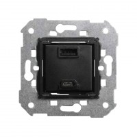 Simon S75 Зарядное устройство USB QC3.0 A+C 3.1A 230В~ 7511296-039 фото