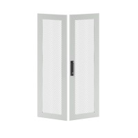 Дверь перфорированная двухстворчатая для IT-CQE 2200 x 600 RAL7035 RGITCPMD2260 фото