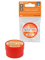 TDM Флюс для пайки, паста паяльная канифольно-вазелиновая, 20 г, банка, инд. упаковка, серия 