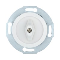 Ecoplast LK Vintage Переключатель поворотный (схема 6) 16 A, 250 B (белый) 880704-1 фото