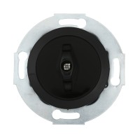 Ecoplast LK Vintage Переключатель поворотный (схема 6) 16 A, 250 B (черный) 880708-1 фото