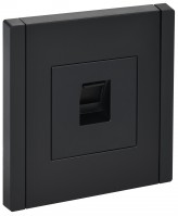 FORTE&PIANO Роз. комп. RJ45 кат.6 FP131 чер. IEK FP-K10-2-K02 фото