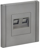 FORTE&PIANO Роз. комп. 2-ая RJ45 кат.5E FP533 ст. IEK FP-K20-1-K46 фото