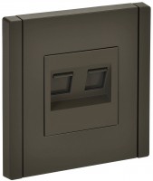 FORTE&PIANO Роз. комп. 2-ая RJ45 кат.6 FP334 сер. IEK FP-K20-2-K03 фото