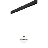 PRO813117 Светильник д/1-фазн трека GLOBO 1х40W E14 КОРИЧНЕВЫЙ/БЕЛЫЙ/ЧЕРНЫЙ (813117+595007) PRO813117 фото