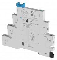 IEK ONI Реле интерфейсное ORK с розеткой 1C 230В AC/DC ORK-1-1C-ACDC230V фото