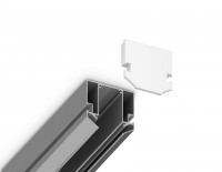 Ambrella Заглушка для корпуса в натяжной потолок Magnetic 220V GL1063 WH белый 61*61*9 (2шт) GL1063 фото