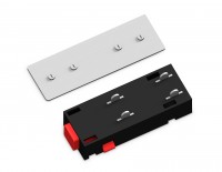 Коннектор питания прямой с соединителем для шинопровода Magnetic 220V GL1106 BK черный 68*28.5*18 GL1106 фото