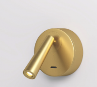 DK5072-SB Бра SHINE WALL со светодиодом, D104*H68, IP20, 3000К, 3W, RA≥90, сатинированная латунь, алюминий DK5072-SB фото