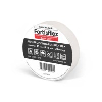 Fortisflex Изолента ПВХ Heavy Duty 19х0.18х20 (бел) 90818 фото