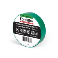 Fortisflex Изолента ПВХ 15x0.13х20 (зел) 90806 фото