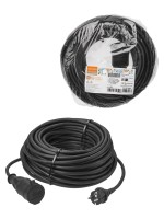 TDM Удлинитель-шнур силовой каучук, КГ, IP44, штепс. гнездо с/з, 4000 Вт, 30 м Народный У1-12048 SQ1307-0243 фото