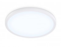 Светильник светодиодный ультратонкий FZ1955 WH белый IP54 26W 5000K D370*15 (Без ПДУ) FZ1955 фото