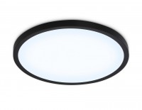 Светильник светодиодный ультратонкий FZ1961 BK черный IP54 40W 5000K D470*15 (Без ПДУ) FZ1961 фото