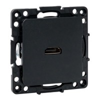 Стокгольм Механизм розетки HDMI черный EKF EZA00-327-10 фото