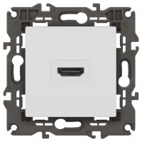 Розетка ЭРА Elegance 14-3114-01М HDMI, белый матовый Б0065776 фото