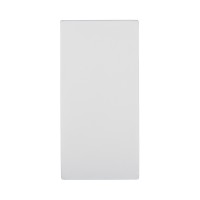 Ecoplast LK45 Заглушка 45х22,5мм (серебристый металлик) 855103-1 фото