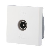 Ecoplast LK45 Розетка TV оконечная (белый) 852104-1 фото