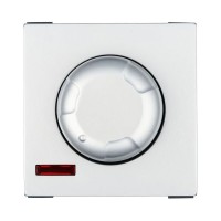 Ecoplast LK45 Светорегулятор поворотный нажимной 600 Вт (серебристый металлик) 857203-1 фото