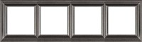 JUNG EcoProfi DECO Антрацит Рамка 4-ая EPD484AN фото