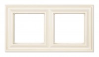 JUNG EcoProfi DECO Слоновая кость Рамка 2-ая EPD482 фото