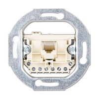 JUNG EcoProfi Мех Розетка тел/комп 1-ая наклонная UAE EPUAE8UPO фото