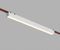 DK5577-WH Трековый светильник Belty Linear со светодиодом L642mm H45mm 48V 24W 120° 3000K IP20 белый алюминий DK5577-WH фото