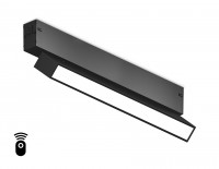 Светильник светодиодный диммируемый для шинопровода Magnetic 220V GL1332 BK черный IP20 18W 3000K-6400K 120° 342*25*112 (Без ПДУ) GL1332 фото
