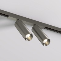 DK5742-DN Светильник для трека SHINE SPOT со светодиодом, D35*H100, 48V DC, 8W*2 , RA≥90, 3000K, IP20, темный никель, алюминий DK5742-DN фото