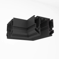 TR2026-BK Угловой элемент 90° трека SMART ONE, алюминий, черный TR2026-BK фото