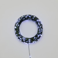 Гирлянда светодиодная Роса с контроллером 50м, 500LED, БЕЛЫЙ, IP20, 230В, зеленый провод NEON-NIGHT 303-285 фото