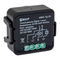EKF PROxima Умный диммер в подрозетник 1-канальный Zigbee Connect Select sdsh-1g-zb фото