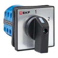 Переключатель кулачковый ПК-1-53 32А 3P «1-2» IP65 EKF pk-1-53-32-65 фото