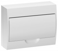 IEK GENERICA Корпус пластиковый ЩРН-П-12 бел. дверь IP41 MKP13-N-12-41-K01-G фото