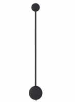7008/5WLA HIGHTECH ODL25 черный/металл/акрил Настенный светильник LED 3000/4000K тумблер на корп.  5W 220V CRI > 90 SATELLITE 7008/5WLA фото