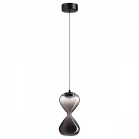 5092/4L PENDANT ODL25 415 черный/прозрачн/дымчатый градиент/металл/стекло Подвес LED 4W 4000K 388Лм GLESSI 5092/4L фото