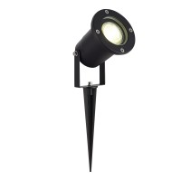 ST LUCE SL9014.425.01 Светильник уличный наземный черный/прозрачный GU10 1*50W SL9014.425.01 фото