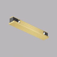 TR5722-SB Электрический коннектор прямой для трека SHINE BASE, 48V DC, IP20, сатинированная латунь, алюминий TR5722-SB фото