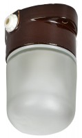 IEK GENERICA TERMA Светильник НПБ 450-2 IP54 60Вт коричневый TA-NPB0-4502-060-K30-G фото