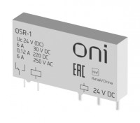 IEK ONI Реле ультратонкое OSR 1C 24В DC OSR-1 фото