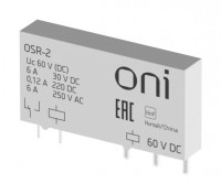 IEK ONI Реле ультратонкое OSR 1C 60В DC OSR-2 фото