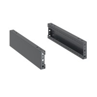 DKC Панели цоколя для корпусов CQE & CQE N, ШхГ 800 мм, В=100 мм, RAL7011, комплект - 2 шт. RAM block R5NFP80 фото
