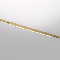 DK5752-SB Светильник для трека SHINE LINEAR со светодиодом, L601*W19*H27, 48V DC, 24W, RA≥90, 3000K, IP20, сатинированная латунь, алюминий DK5752-SB фото