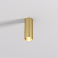 DK2615-SB Накладной светильник SHINE TUBE со светодиодом, D45*H115, IP20, 3000К, 7W, RA≥90, сатинированная латунь, алюминий DK2615-SB фото